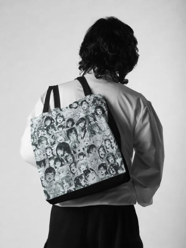 Ahegao Tote Bag