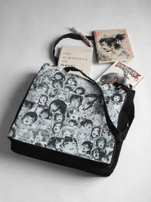 Ahegao Tote Bag