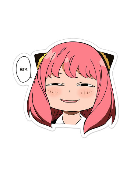 anya_evil_comicsense.jpg Evil Anya HEH Sticker