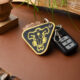 Black Bull Woven Keychain