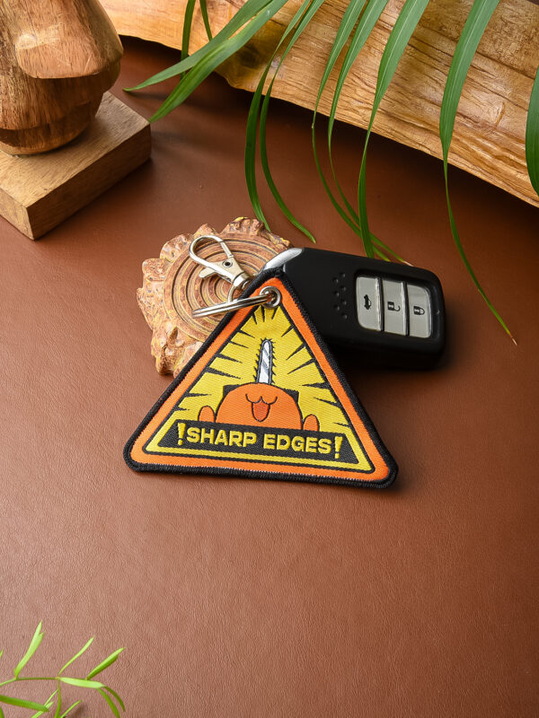 Chainsaw Devil Woven Keychain