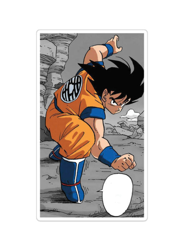 dbz4.jpg Stance of a Z Warrior Manga Sticker