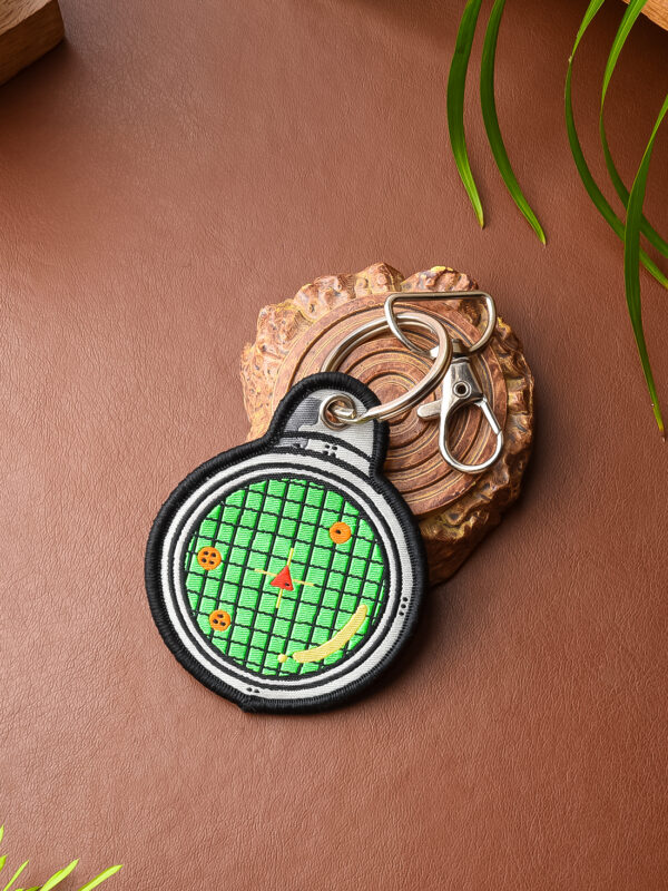 4 Star Woven Keychain