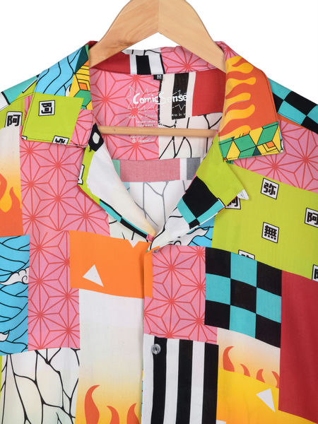 Slayers Pattern Hawaiian Shirt
