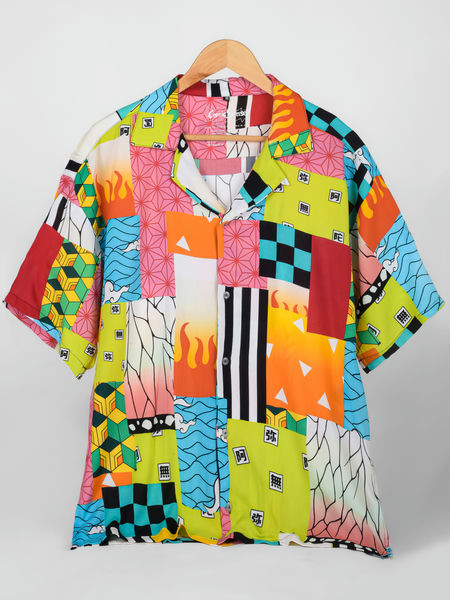 Slayers Pattern Hawaiian Shirt