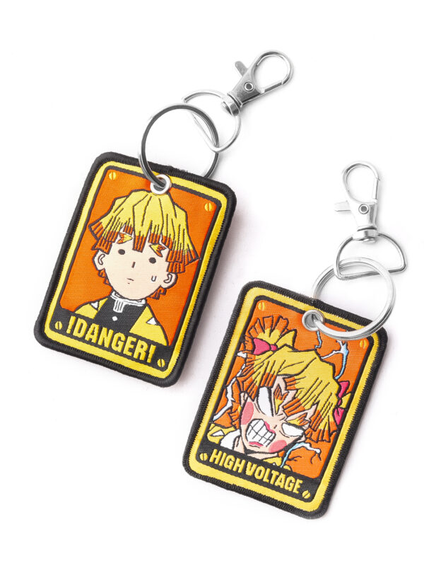 High Voltage Woven Keychain