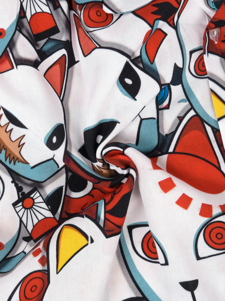 Kitsune Masks Hawaiian Shirt