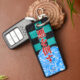 Hanafuda Woven Keychain