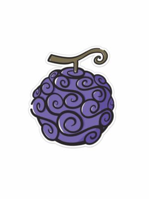 Luffy Devil Fruit Sticker