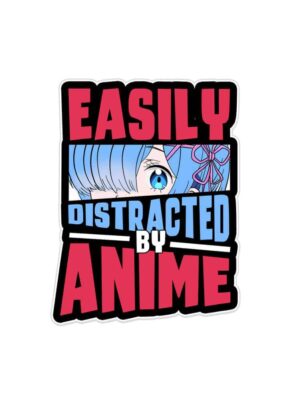 Easily Distracted Sticker