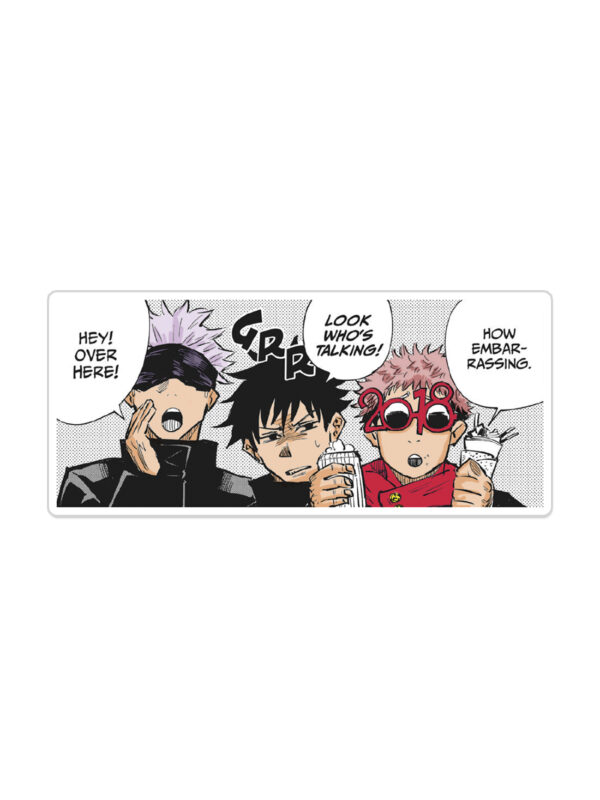 jjk.jpg Funny Sorcerers Manga Sticker