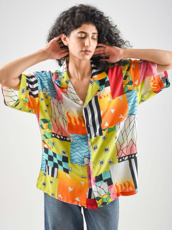 Slayers Pattern Hawaiian Shirt