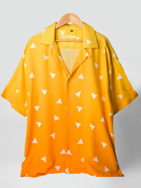 Thunder Pattern Hawaiian Shirt
