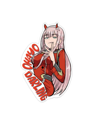 Zero Two Waifu Sticker