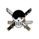 Roronoa Zoro Logo Sticker