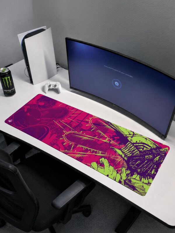 Chainsaw Graffiti Deskmat