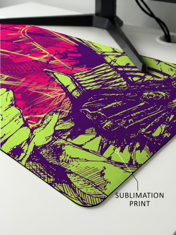 Chainsaw Graffiti Deskmat