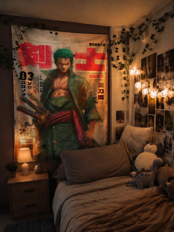 Santoryu Warrior Tapestry