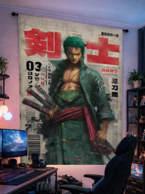 Santoryu Warrior Tapestry