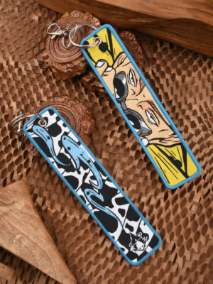 Overtime Woven Keychain