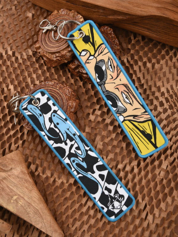 Overtime Woven Keychain