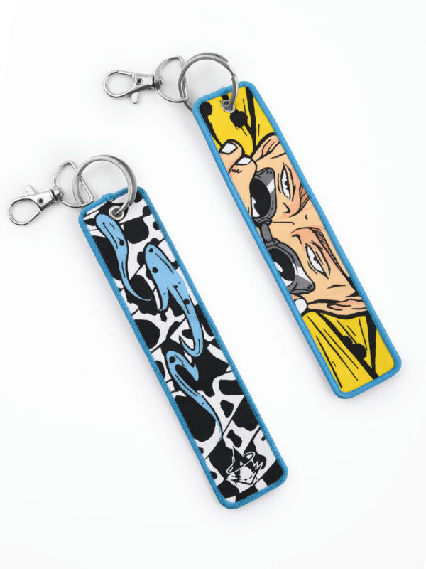 Overtime Woven Keychain