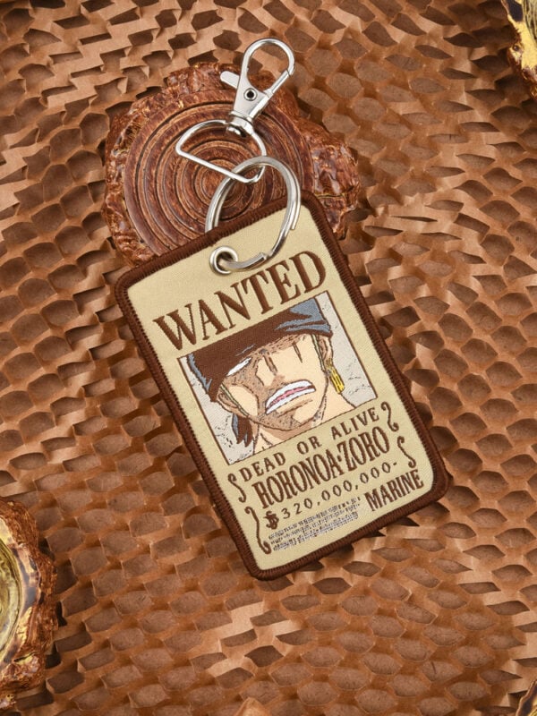 roronoazoro_woven_keychains_listing3_comicsense.jpg Wanted Zolo Woven Keychain
