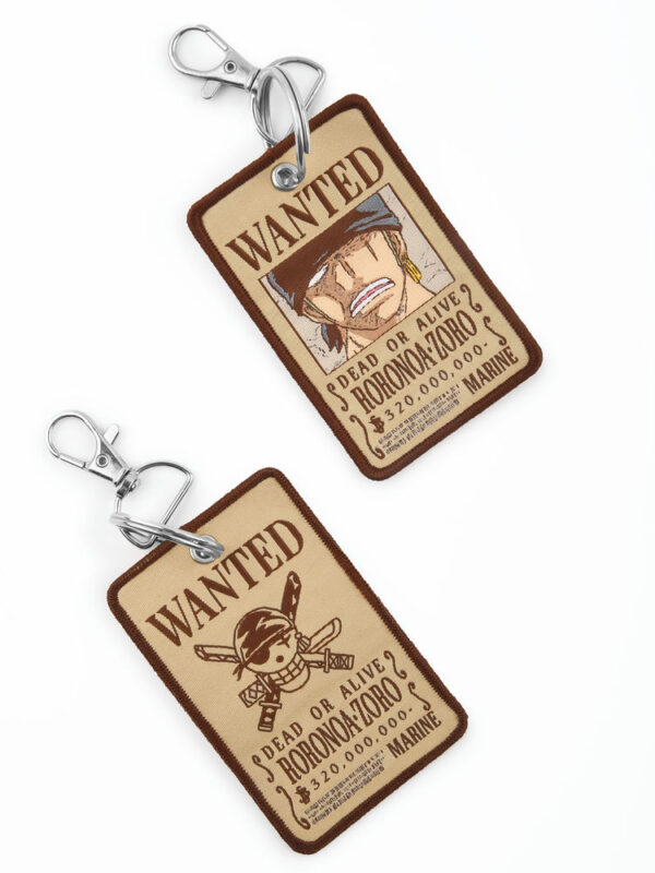 roronoazoro_woven_keychains_listing4_comicsense.jpg Wanted Zolo Woven Keychain