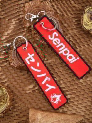 Senpai Woven Keychain