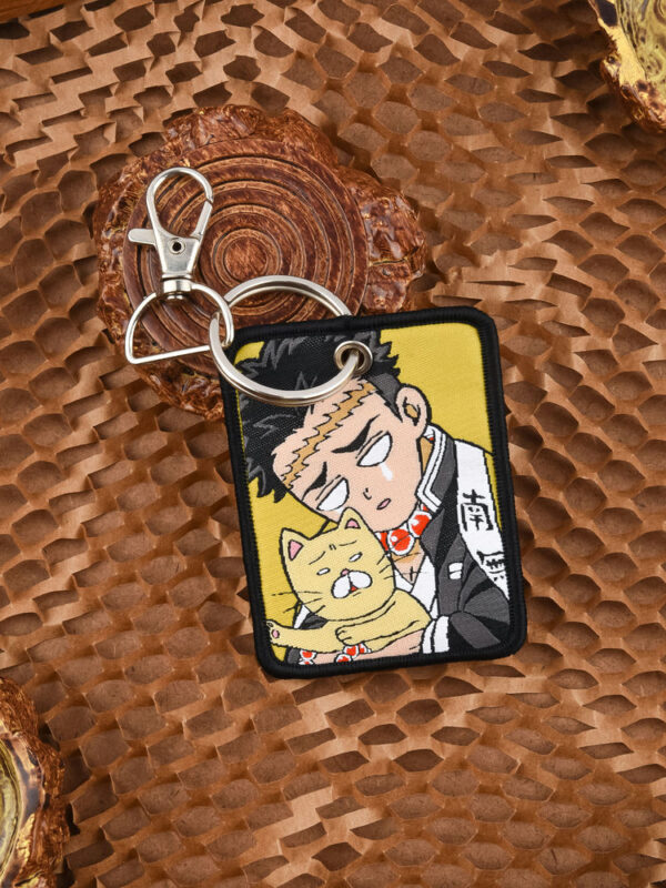 Stone Pillar Keychain