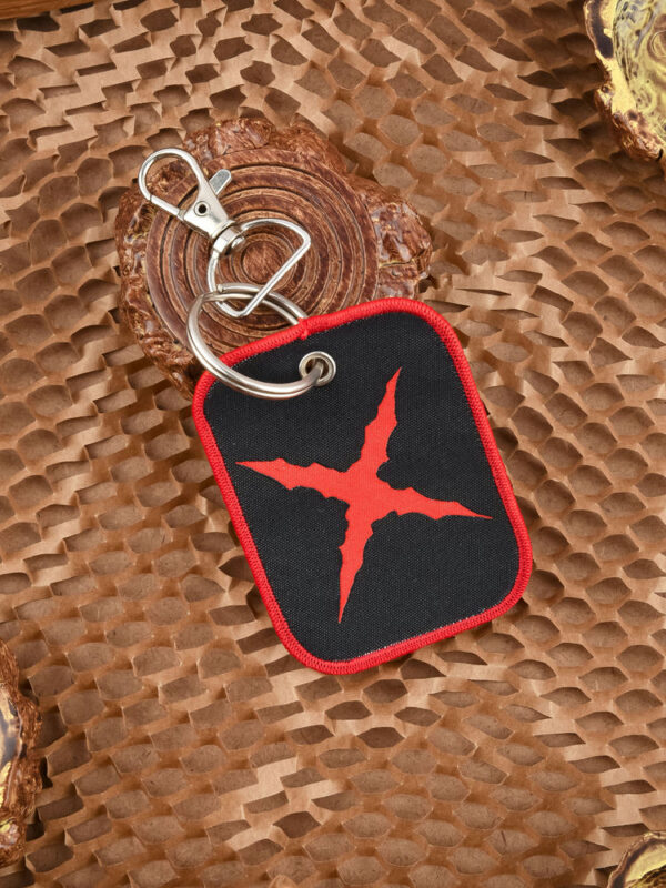 Journey Continues Woven Keychain