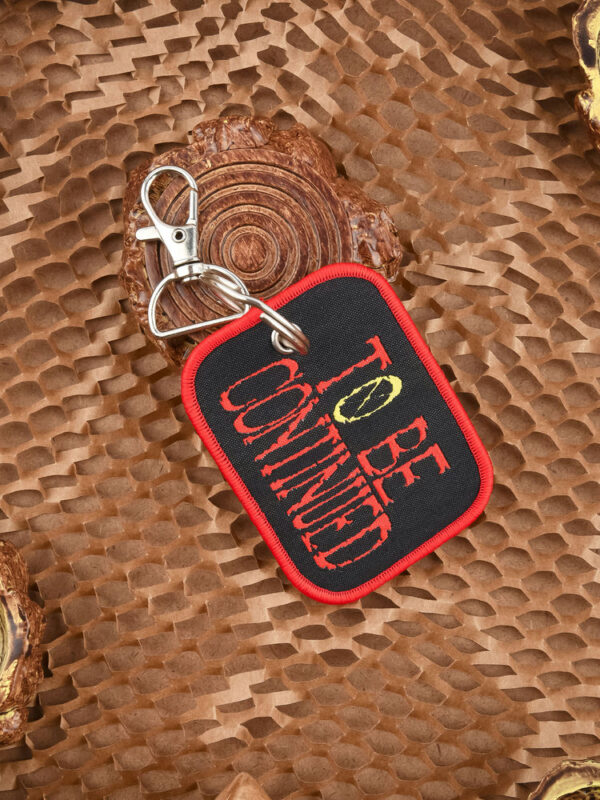 Journey Continues Woven Keychain