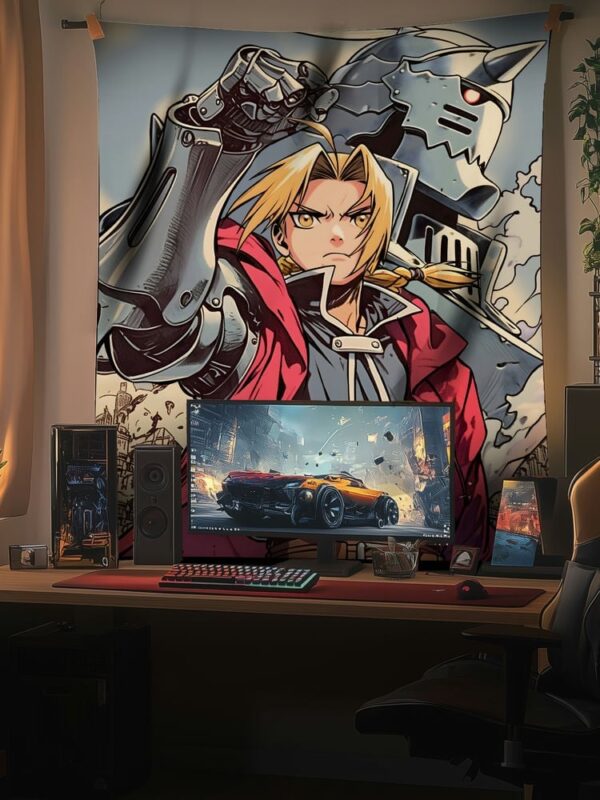 fma_comicsense-1.jpg Alchemist Brothers Tapestry