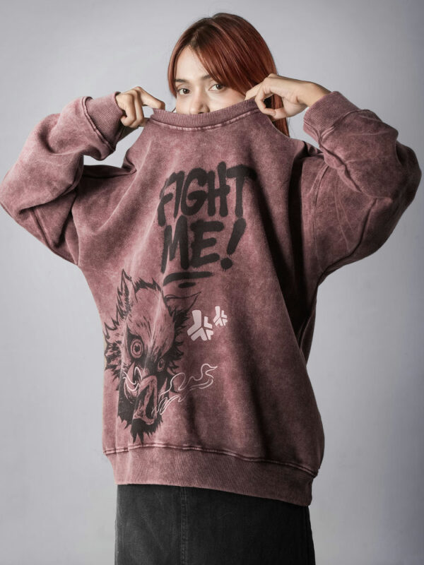 Boar Head Sweatshirt (Wine)