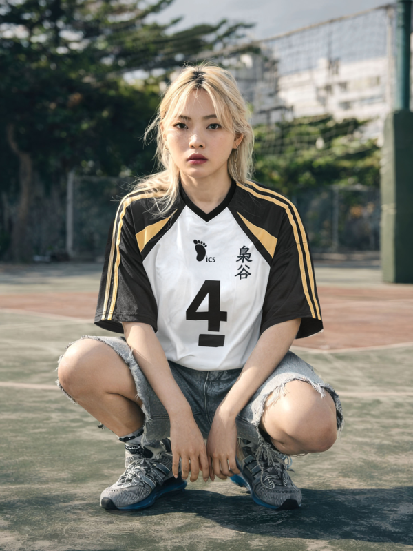 Fukurodani-4 Oversize Jersey