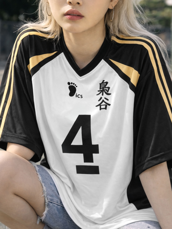Fukurodani-4 Oversize Jersey