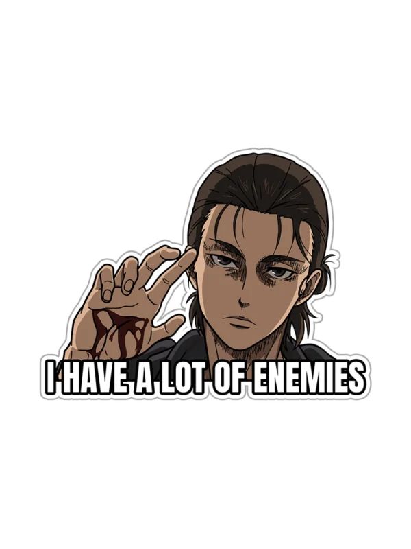 Lot of Enemies Sticker