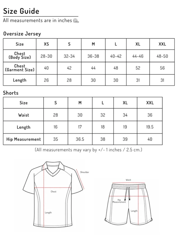 Fukurodani-4 Oversize Jersey (COMBO)