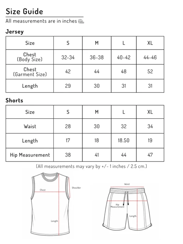 Shohoku Jersey (COMBO)