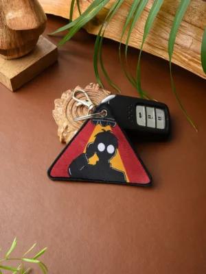 Okarun Woven Keychain