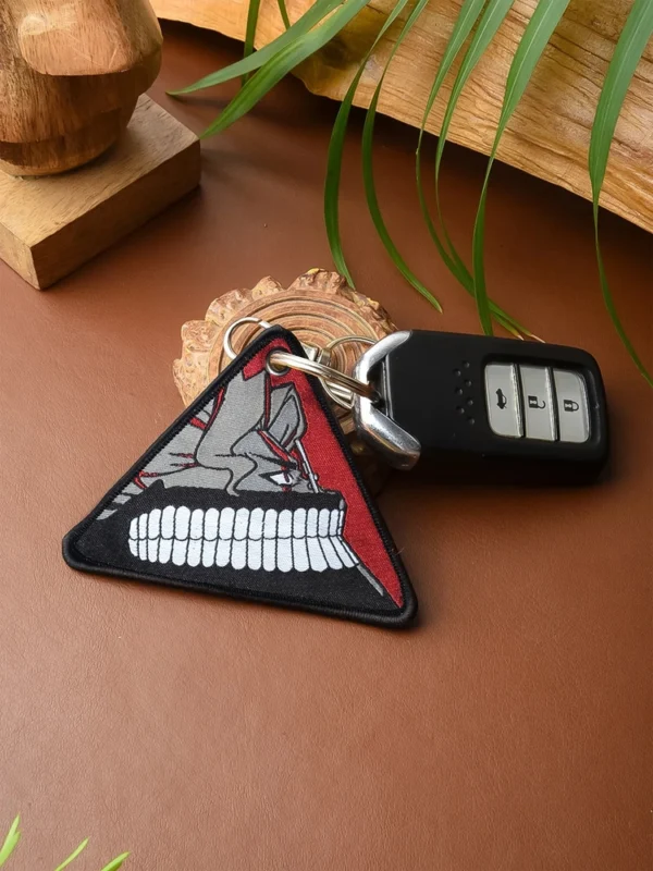 Okarun Woven Keychain