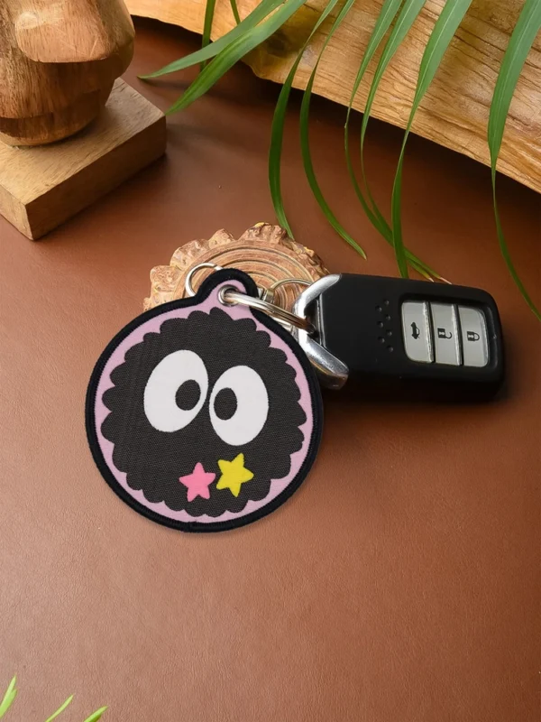 Dust-bunnies-Keychain-3_comicsense.webp Dust Bunnies Woven Keychain
