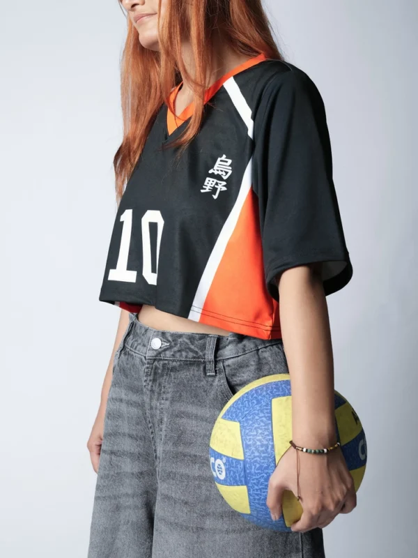 Karasuno-10 (Crop Top)